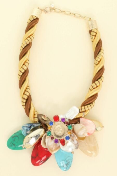 Multi-charm Necklace With Assorted Charms