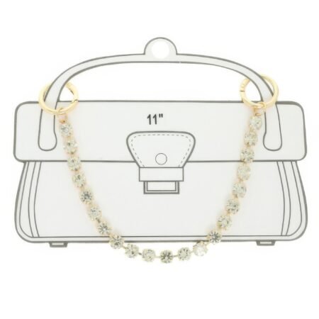 Jeweled Bag Charm Chain