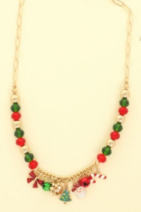 Christmas Multi Charm Necklace