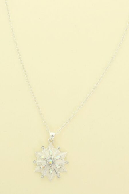 Christmas Snowflak Pendant Necklace