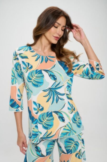 Plus Sizes Bns Print Missy Top